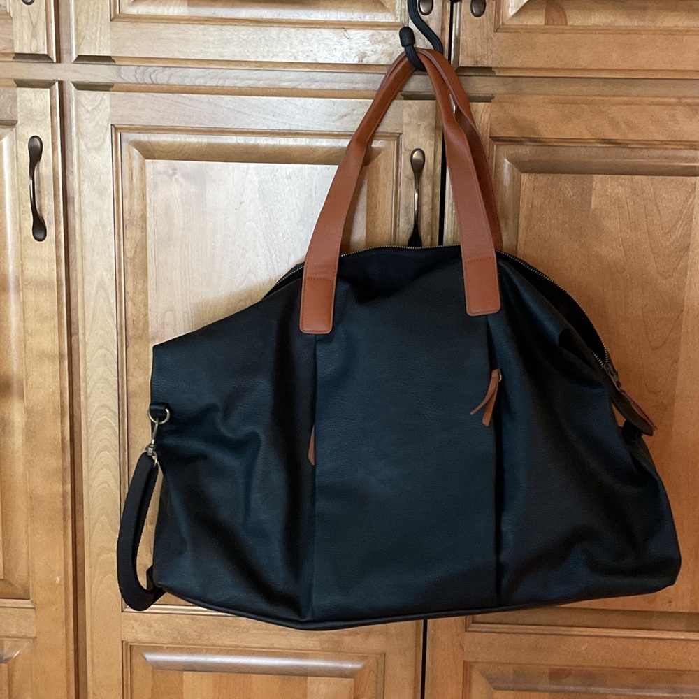 Black & Brown Weekend Travel Bag